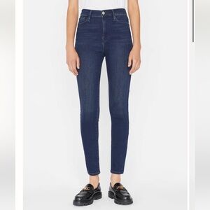 FRAME ALI HIGH RISE SKINNY NWT